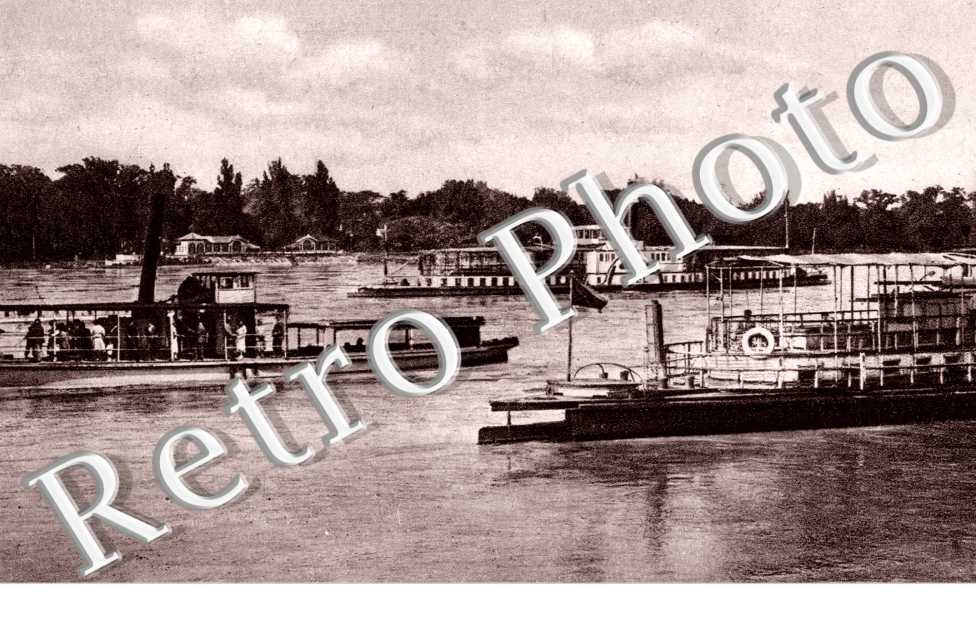 Blick auf die Donau - Dunaj - Dunara