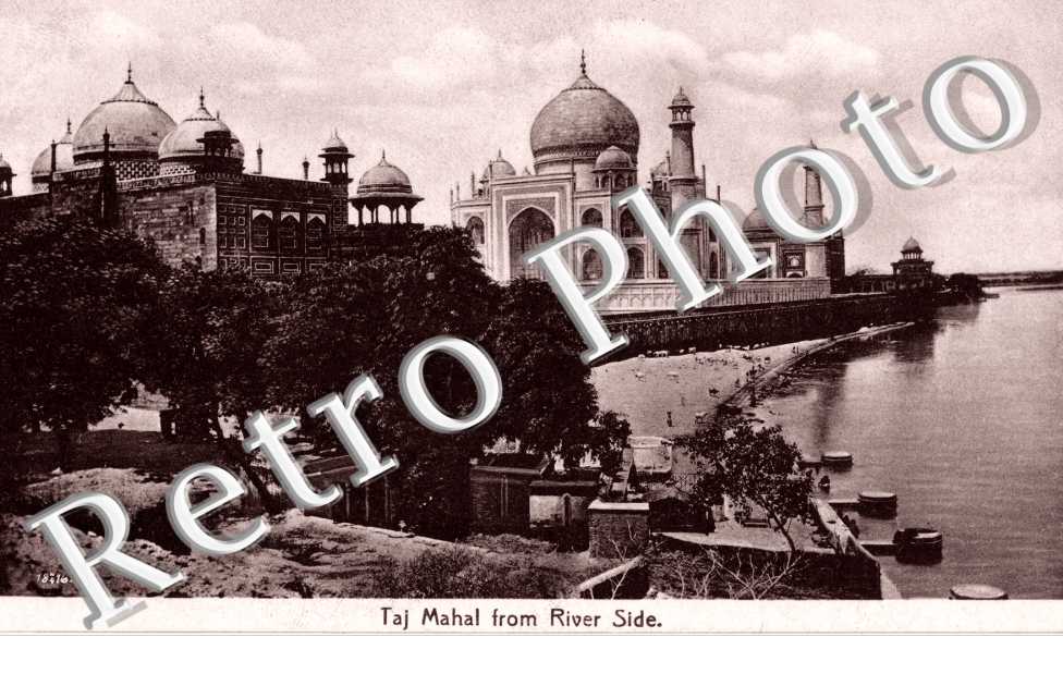 Taj Mahal from River Side