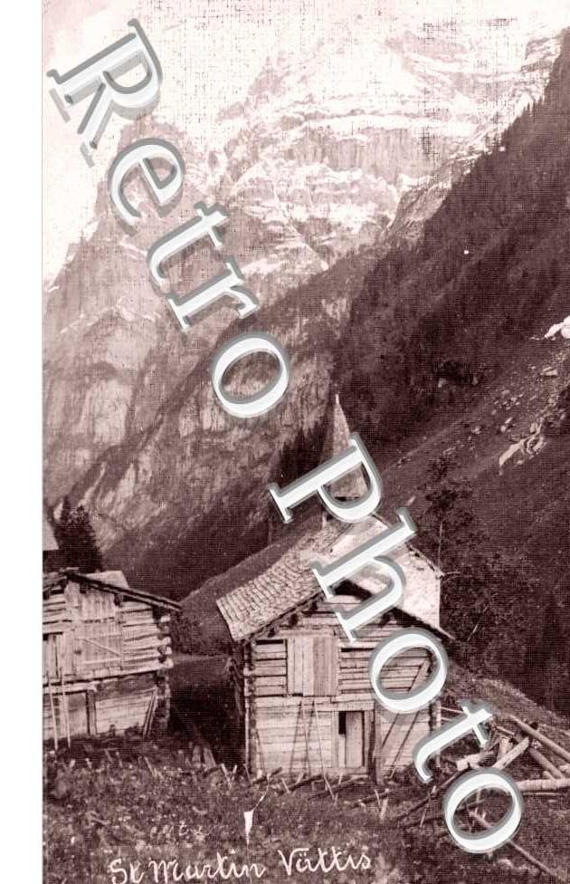 (un clocher dans la montagne)