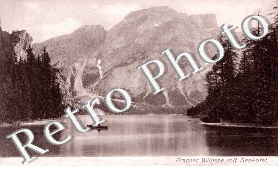 Pragser Wildsee mit Seekofel