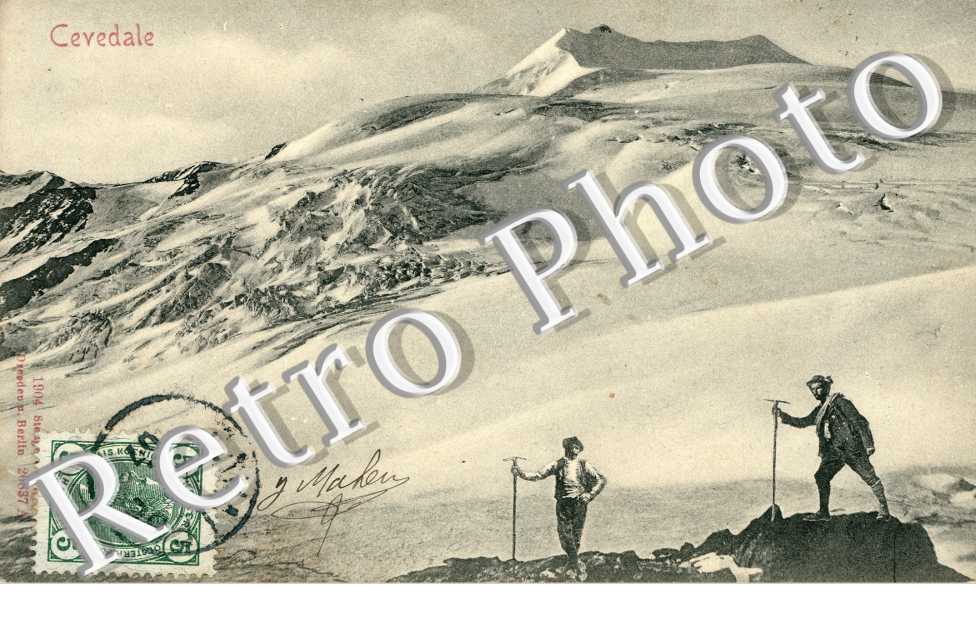 (le Mont Cevedale enneige)