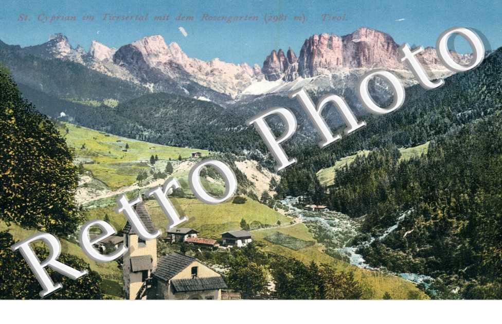 Tiersertal mit dem Rosengarten