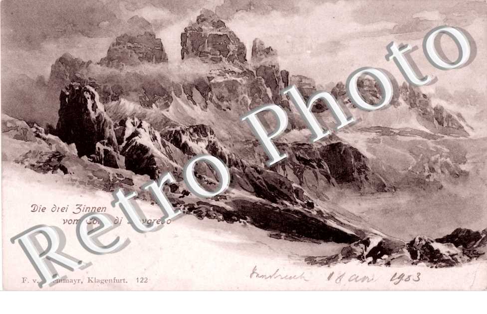 Die drei Zinnen vom Colle di Lavaredo