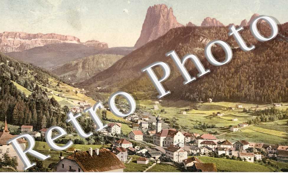 St Ulrich mit Langkofel