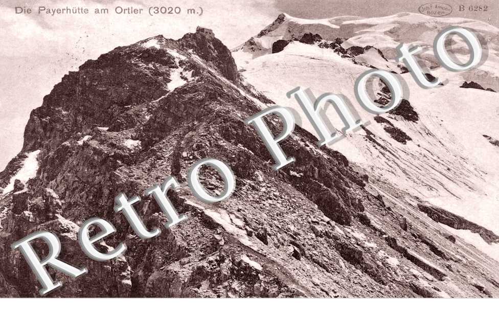 Die Payerhutte am Ortler