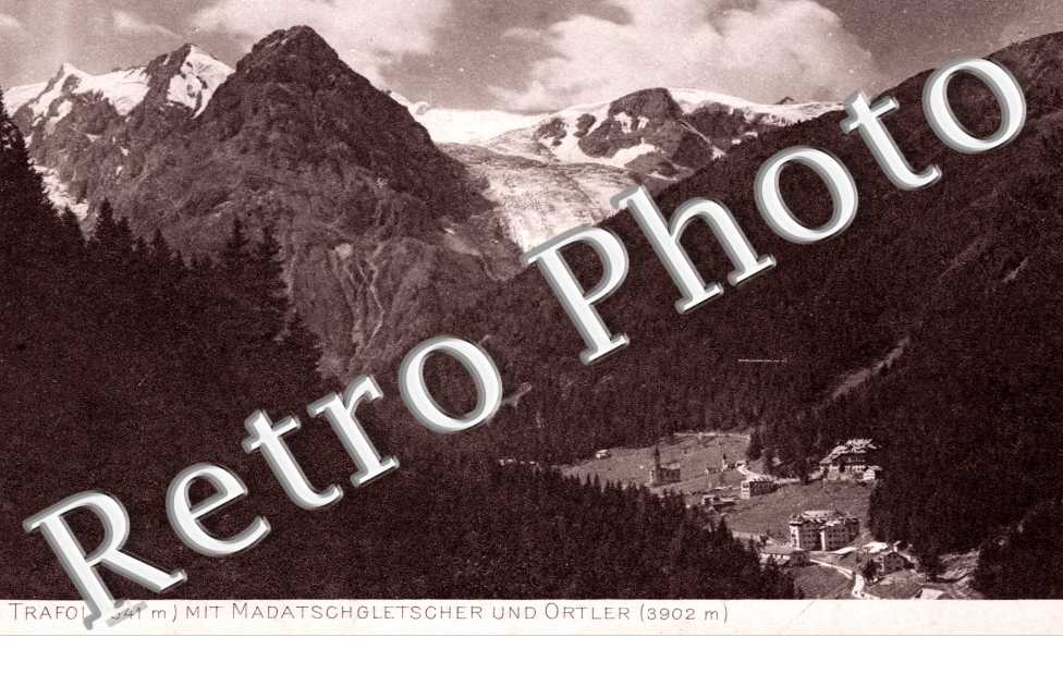 Mit Madatschgletscher und Ortler