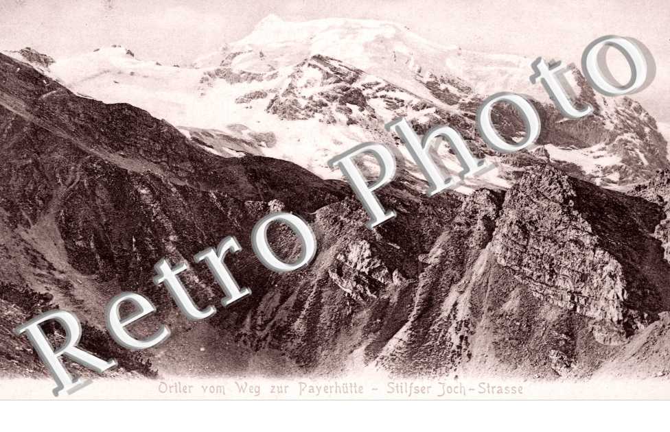 Ortler vom Weg zur Payerhutte