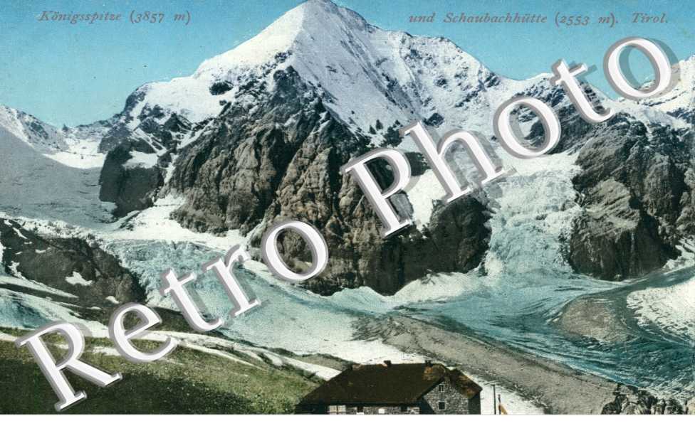 Konigsspitze und Schaubachhutte