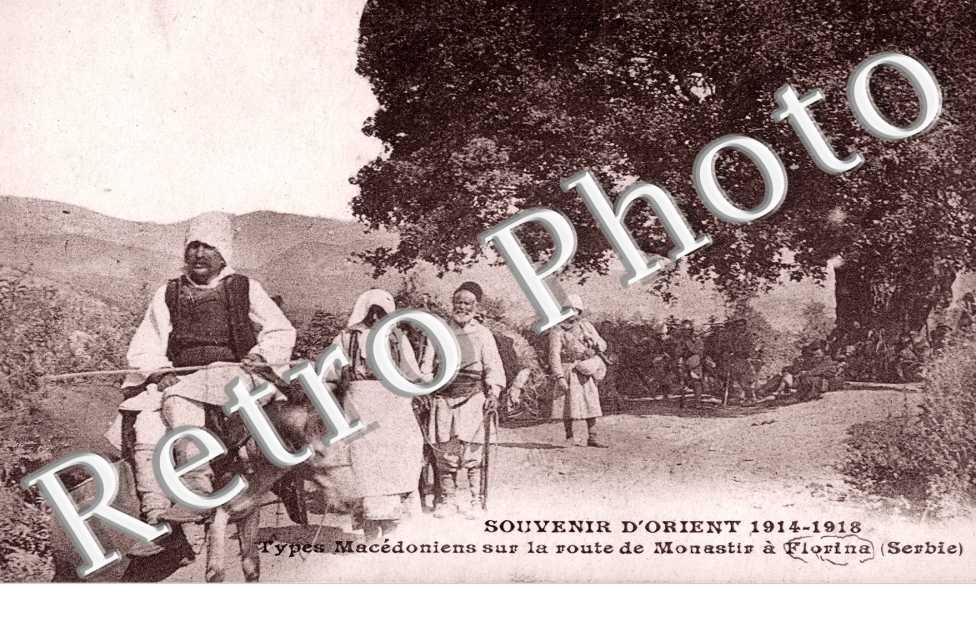 Types Macedoniens sur la Route de Monastir