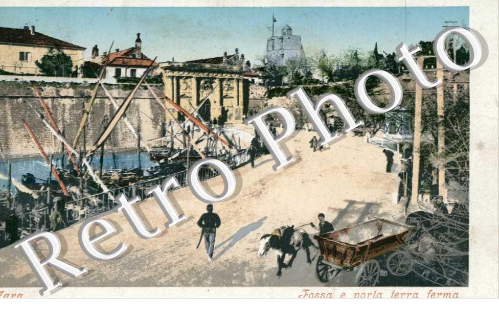 Fossa e porta terra ferma