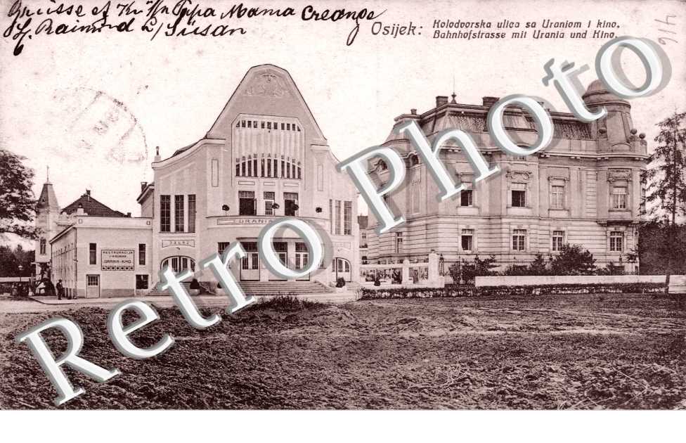 Bahnhofstrasse mit Urania und Kino