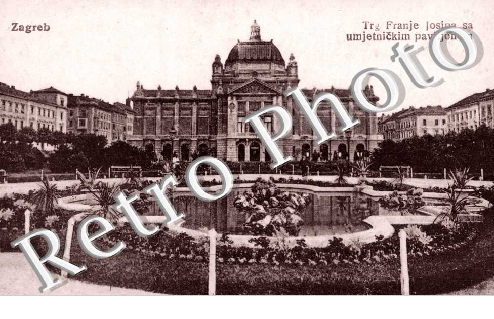 Trg Franje Josipa sa umjetnickim paviljonom