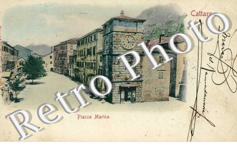 Cattaro, Piazza Marina