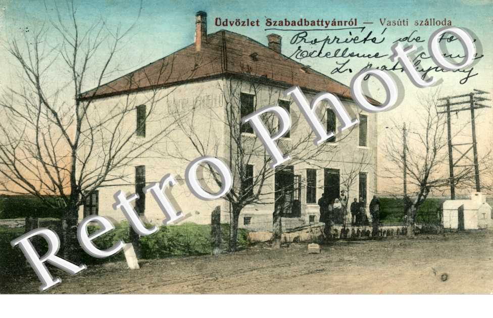 Szabadka, Vasuti szalloda 