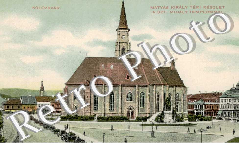 Kolozsvar, Matyas Kiraly teri Reszlet