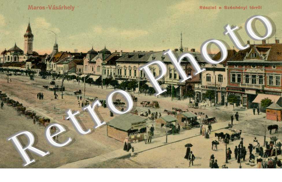 Maros Vasarhely Reszlet a Szechenyi terrol