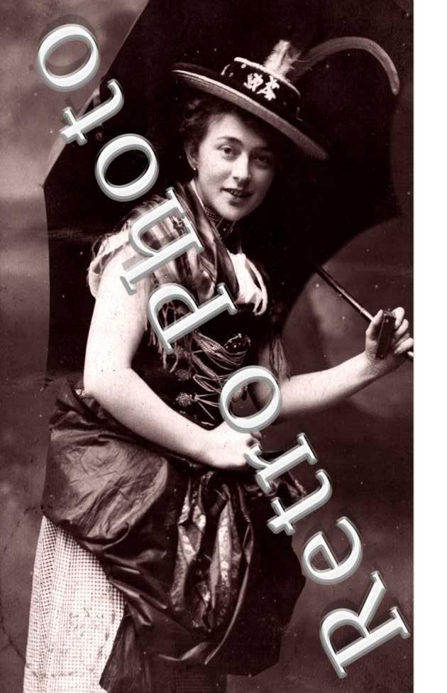 une jeune femme et son parasol