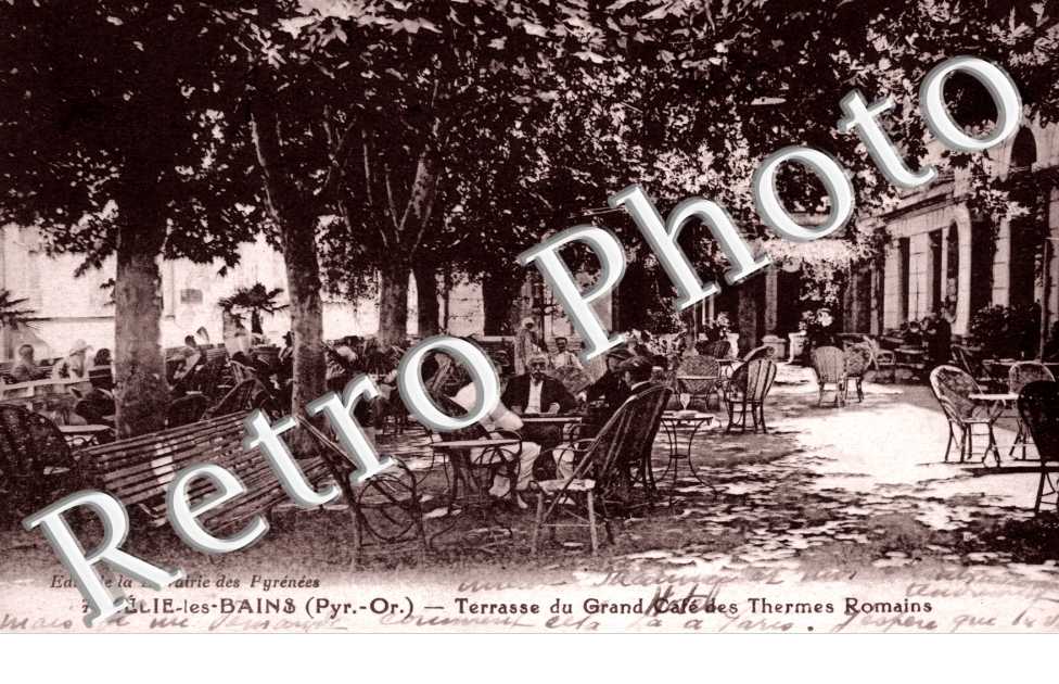 Terrasse du grand cafe
