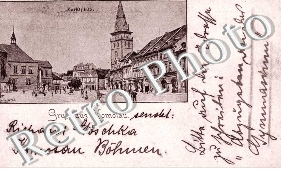 Komotau, Marktplatz