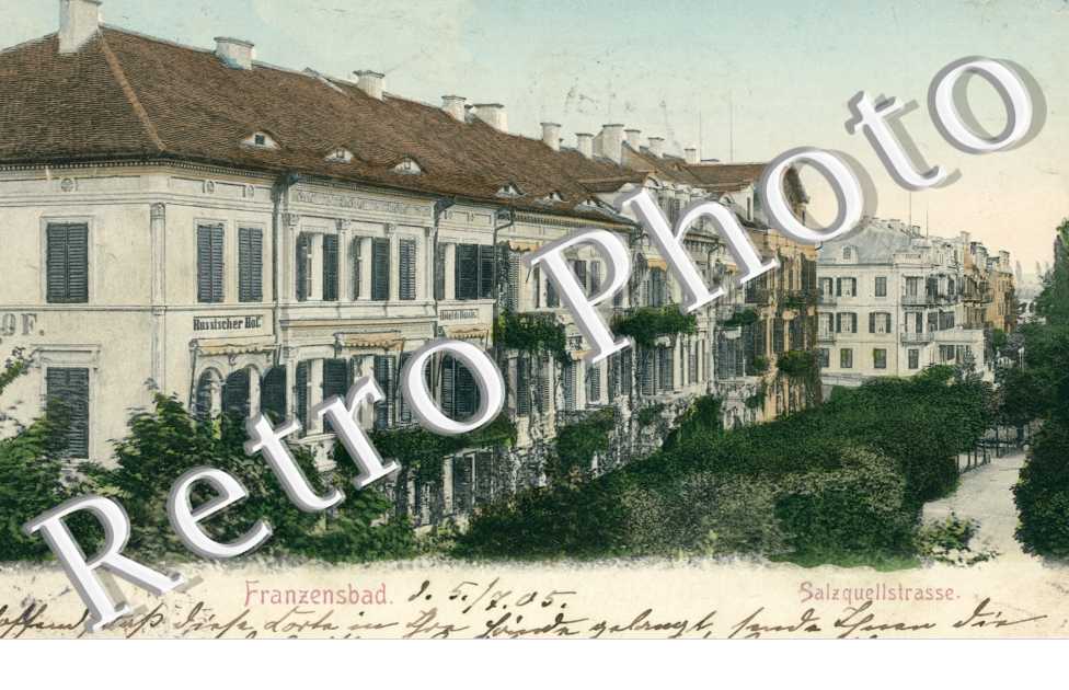 Franzensbad, Salzquellstrasse