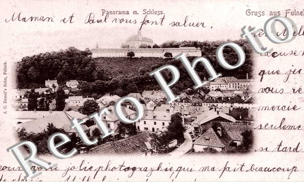 Panorama mit Schloss