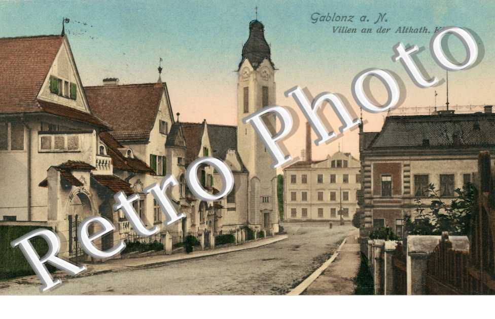 Villen an der Altath Kirche