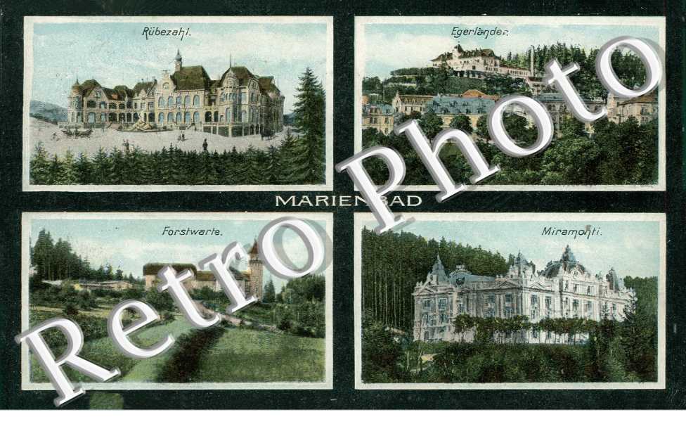 Marienbad, RUbezahl, Egerlander, Forstwarte, Miramonti