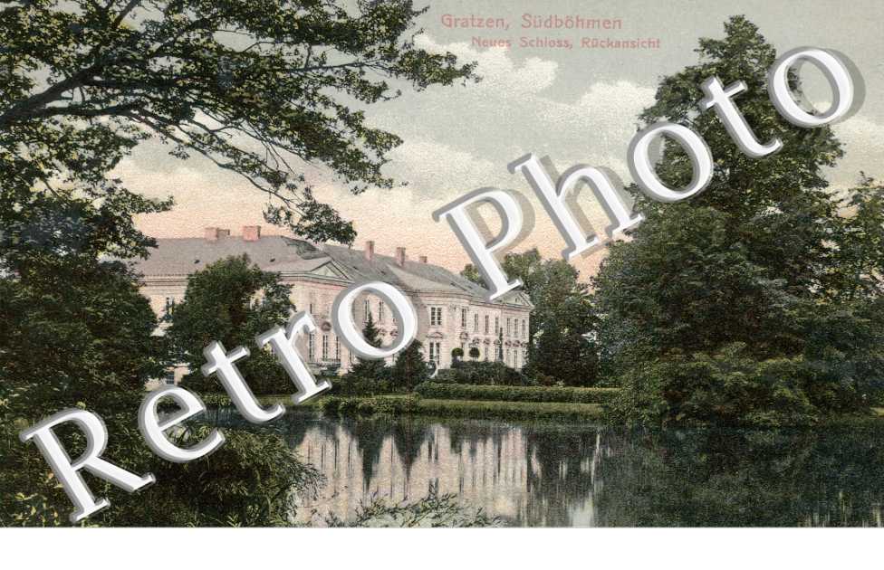 Gratzen, Sudbohmen, Neues Schloss