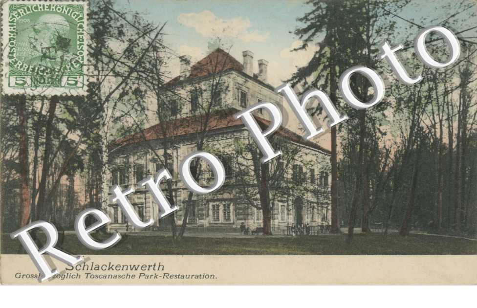 Schlackenwerth, Grossherzoglich Toscanasche Park Restauration