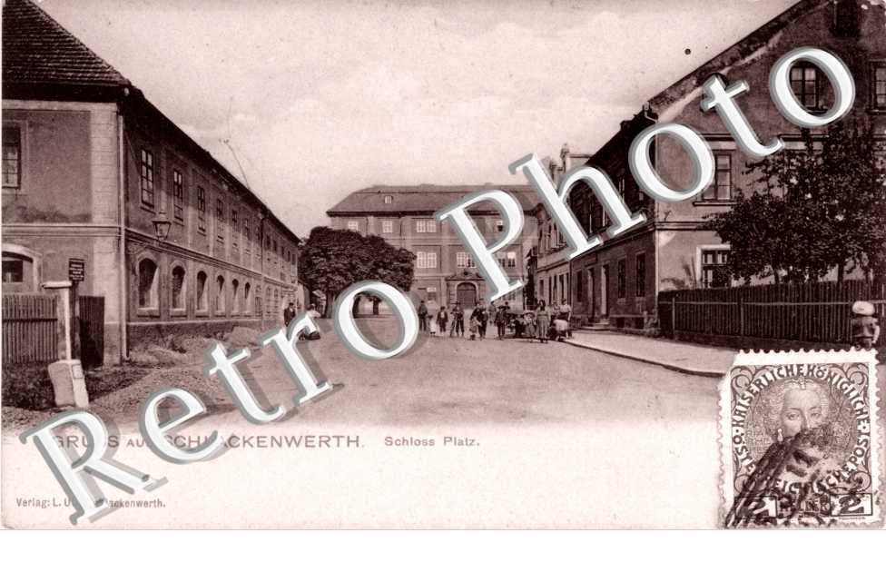 Schlackenwerth, Schloss Platz