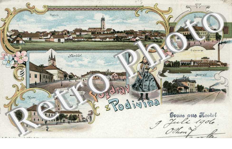 Skola, Namesti, Nadrazi, Kostei