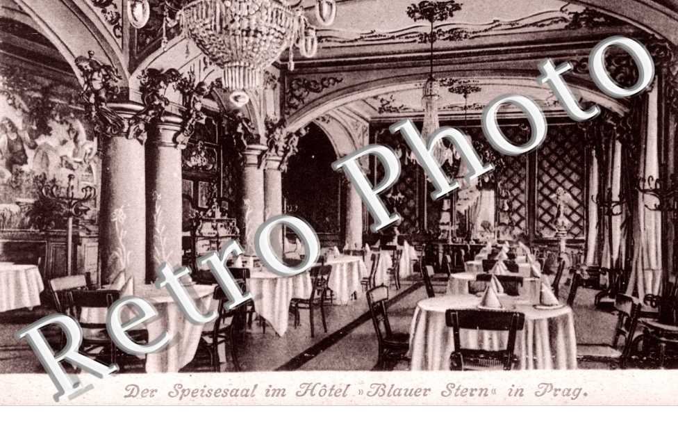 Der Speisesaal im Hotel Blauer Stern