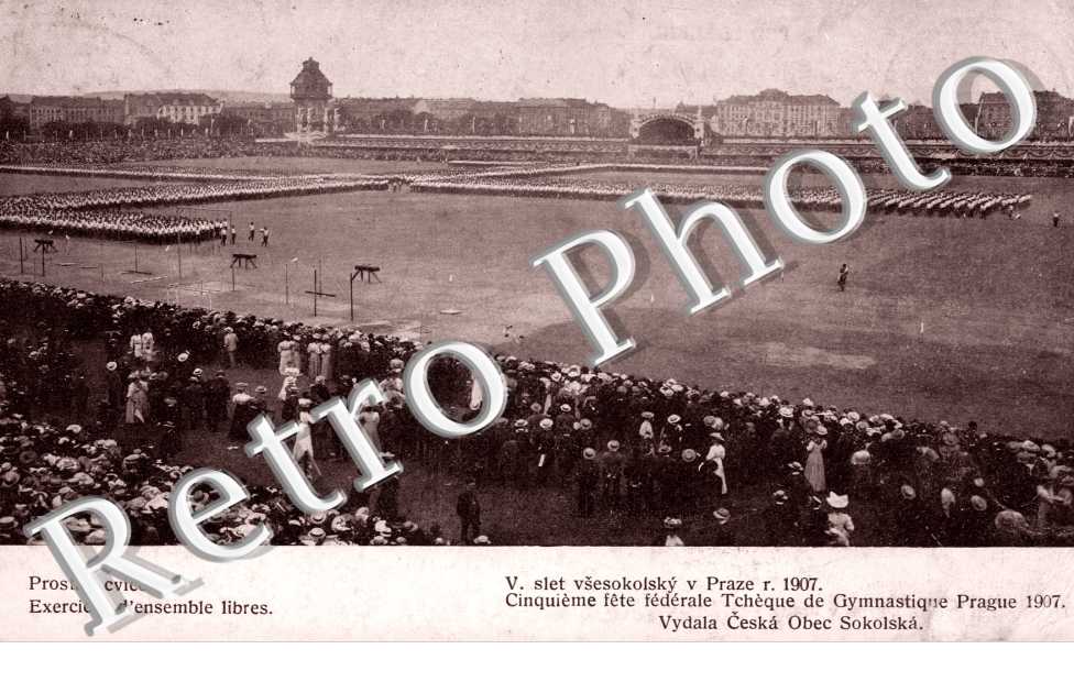 Cinquieme fëte federale Tcheque de Gymnastique 1907