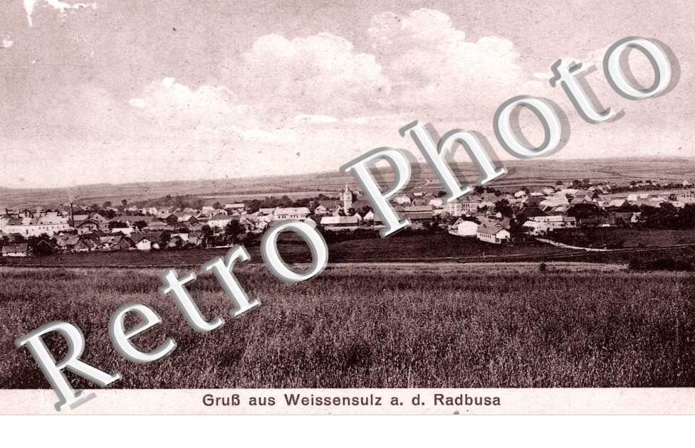 Gruss aus Weissensulz a. d. Radbusa