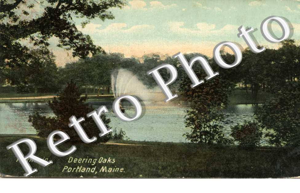 Fountain - Deering Oaks