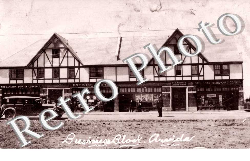 BuSINESS Block  Dominion Stores  Saguenay Hardware