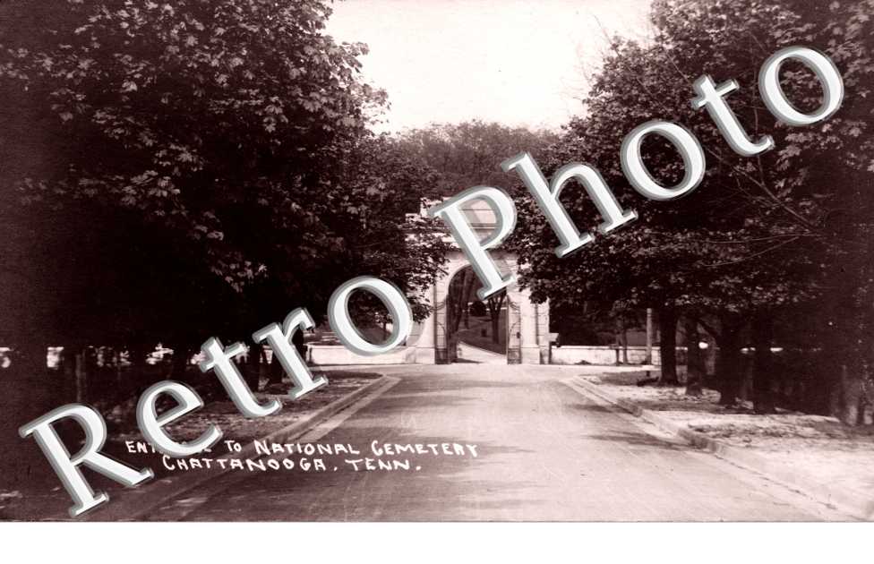 entrance to National Cemetery