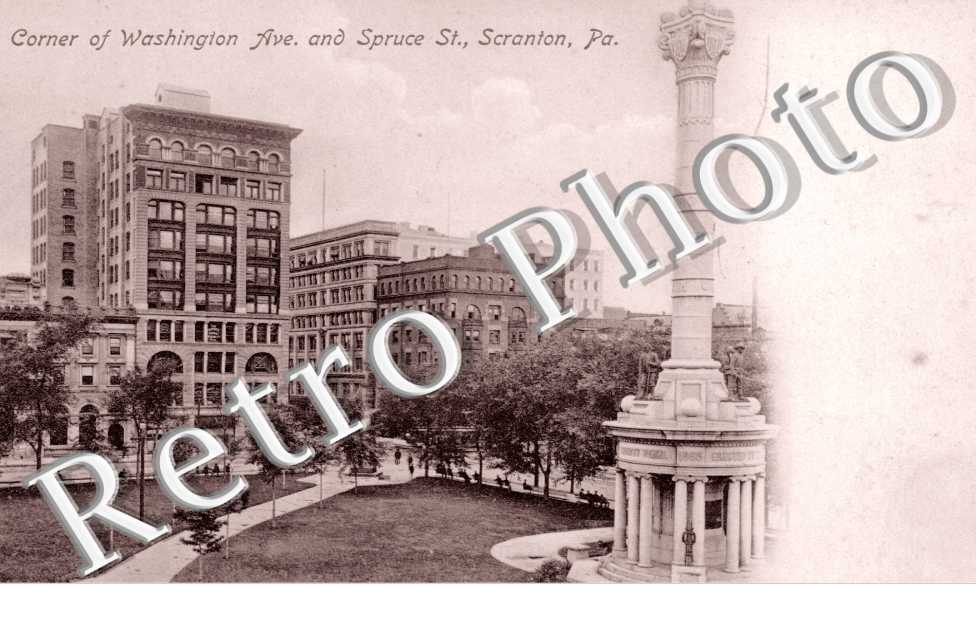 Corner of Washington Avenue and Spruce
