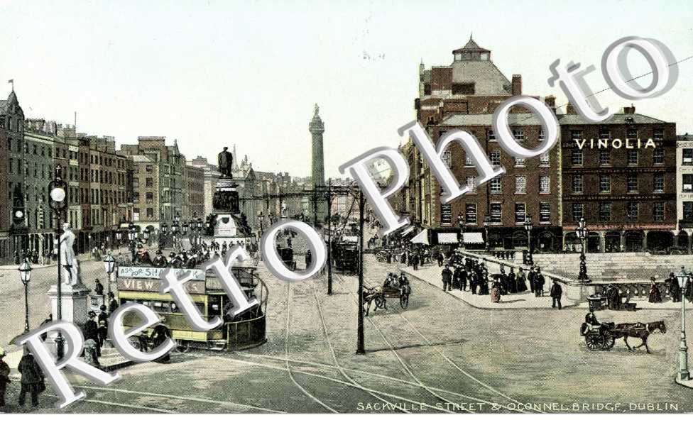 Sackville Street and O'Connel Bridge