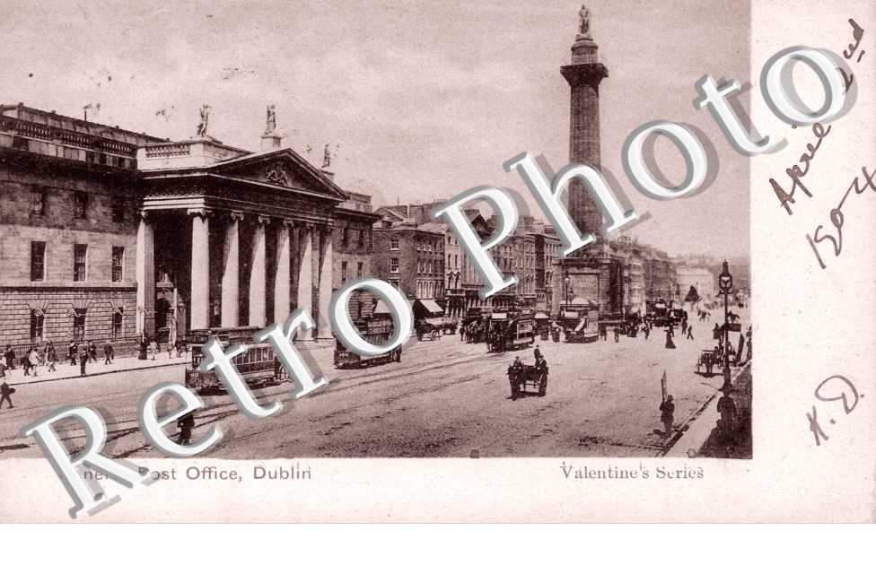 General Post Office and Nelson's Pillar