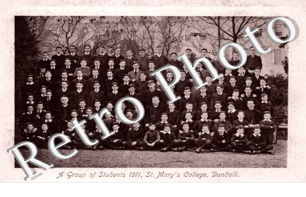 A Group of Students 1911, St. Mary's College