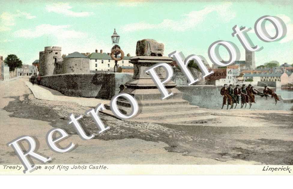 Treaty Stone and King John's Castle