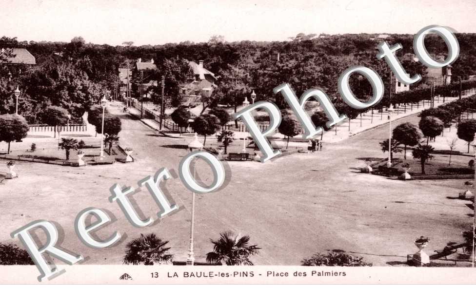 La Baule les Pins, Place des Palmiers