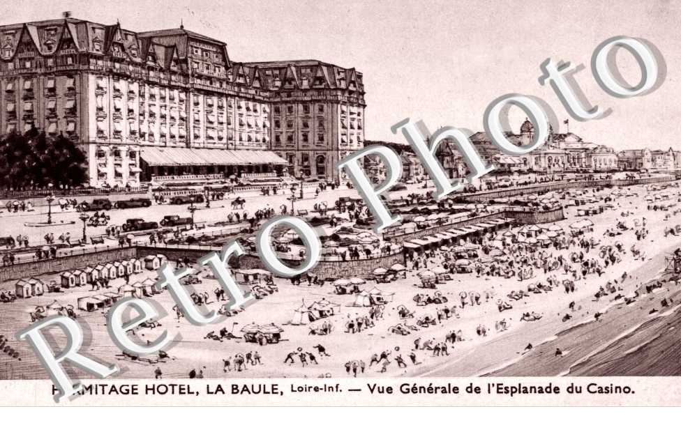 L'Hermitage Hotel, Vue generale de l'Esplanade du Casino
