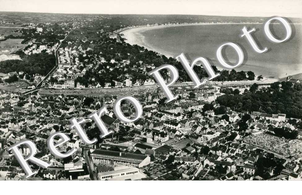 Vue aerienne de La Baule et du Pouliguen