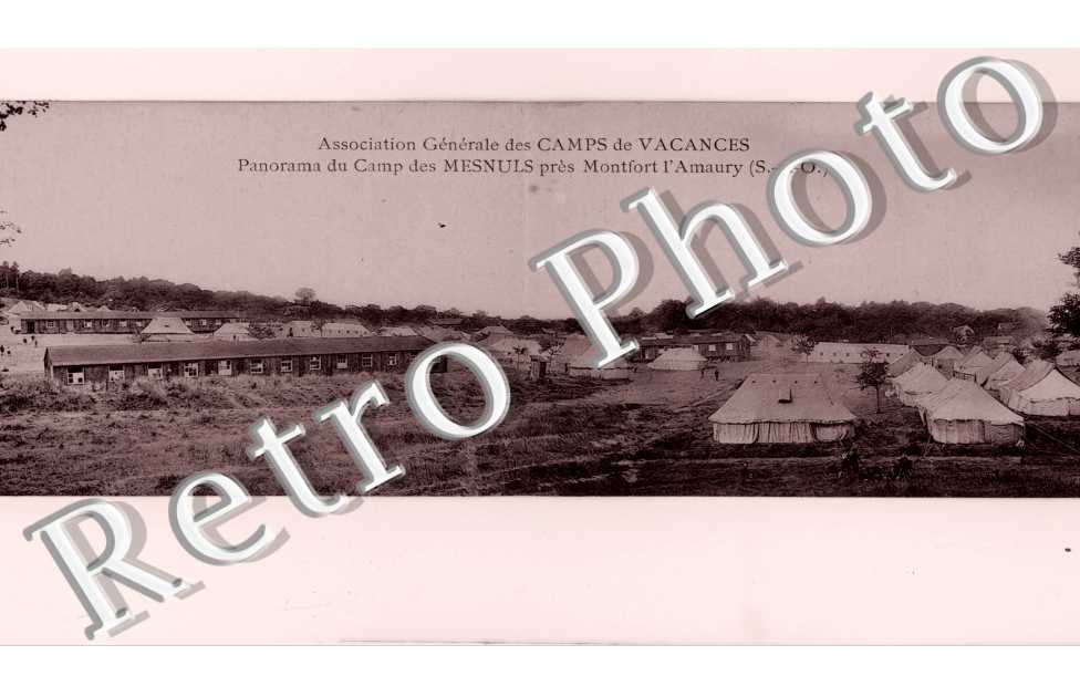 Camp des Mesnuls  - carte panoramique