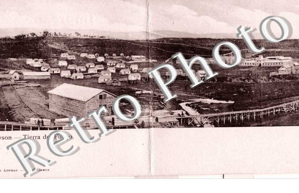 Mision Salesiana en San Rafael Isla Dawson  - carte panoramique