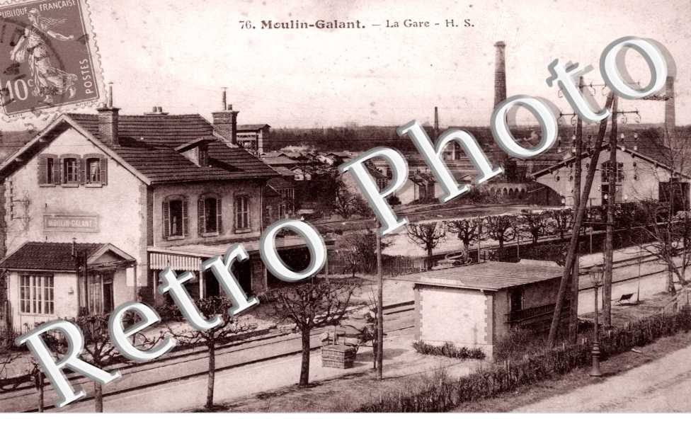 Moulin Galant, la Gare