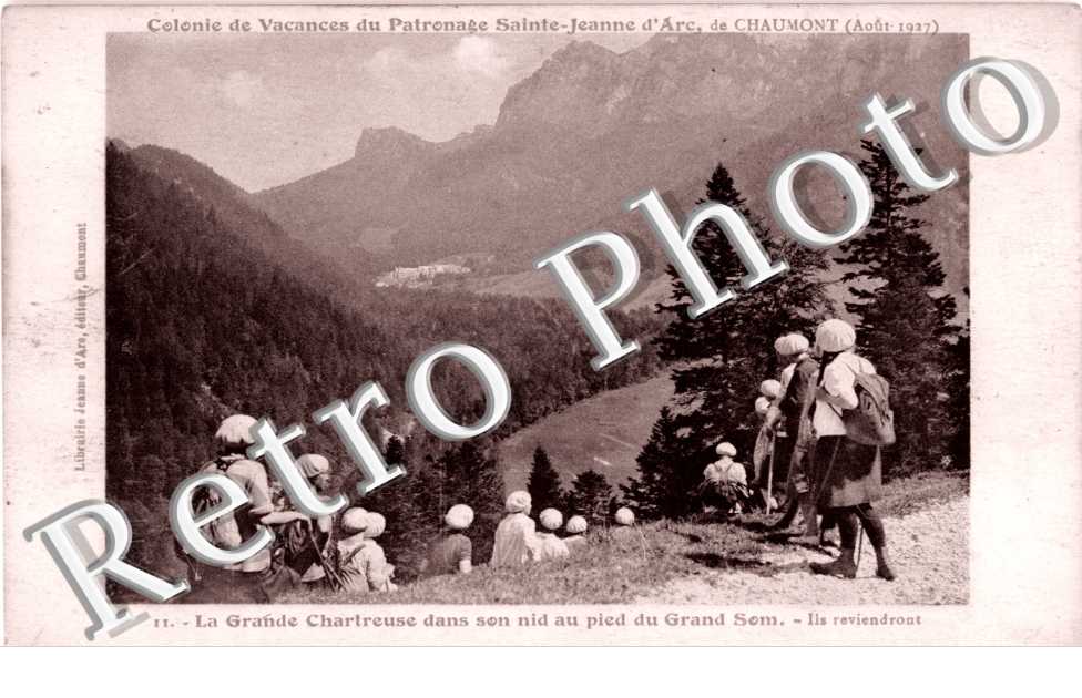 la grande Chartreuse dans son nid au pied du Grand Som