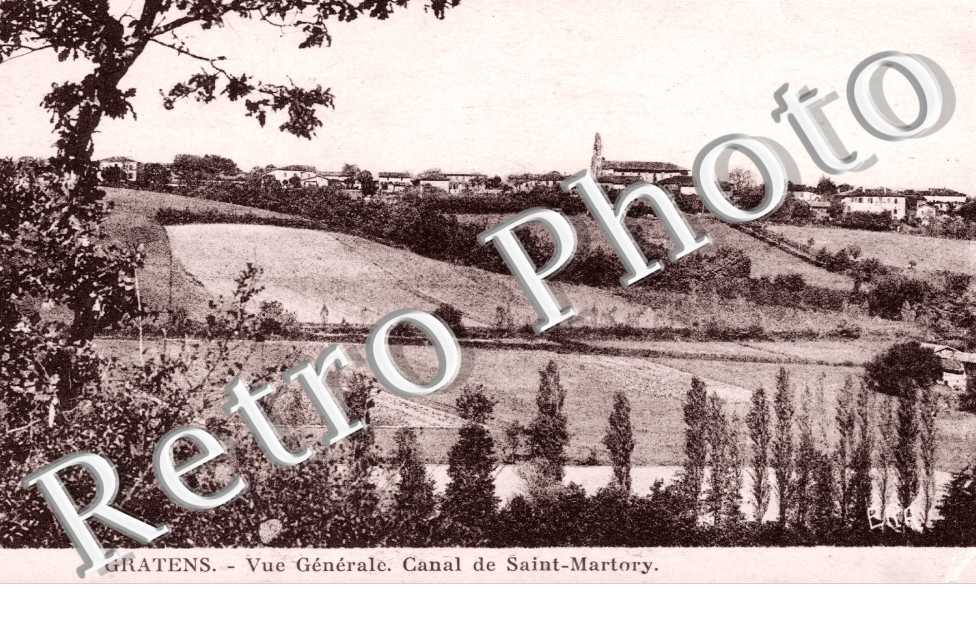 Vue generale - Canal de Saint Martory